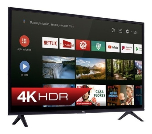 Smart Tv Tcl 55 Android Tv 4k Uhd Hdr10 Microdimming 55a423