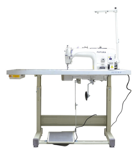 Imagen 4 de 6 de Máquina De Coser Industrial Futura Ft8700dm 110v, Con Mesa
