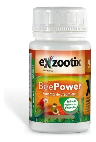 Promotor Crecimiento Para Aves Beepower 100 Ml Exzootix