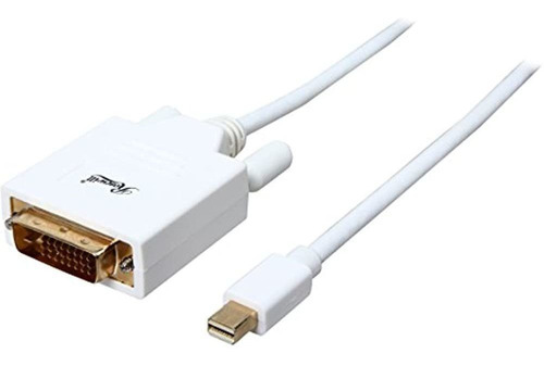 Cable Mini Displayport A Dvi, Blanco, 3 Pies Cable Mini Dp A