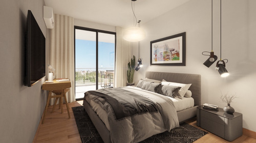 Imagen 6 de 7 de Venta Apartamento 2 Dormitorios Con Parrillero Garage Y Vista Al Mar Centro Altos De Santiago De Chile