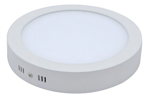 Painel Plafon Led 12w 17cm Sobrepor Redondo 3000k Evoled 110v/220v