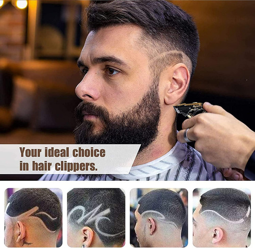 Amuliss Cortadora De Cabello Profesional Para Hombres Cor...