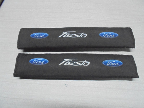 Forro Cinturon De Seguridad Ford Fiesta Negro Claro