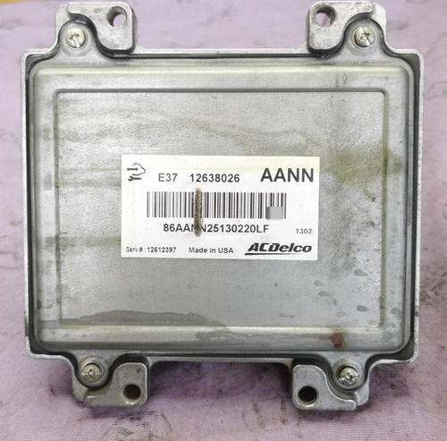 Computadora Motor Chevrolet Malibu 2012 2.4l 12638026 Aann (Usado)
