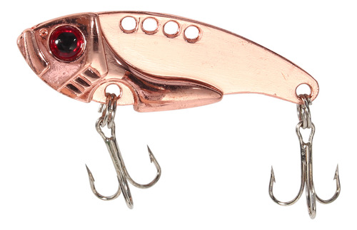 Hook 4pcs 11g 55mm Metal Vib Fishing Lures Crank Baits Red