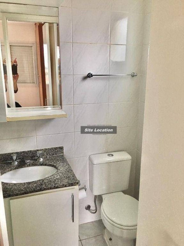 100617 Apartamento Com 2 Dormitórios Para Alugar, 55 M² Por R$ 2.600/mês - Brooklin - São Paulo/sp - Ap5186