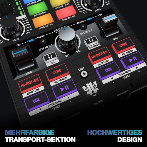 Reloop Mixtour Pro High-quality, Ultra-portable, All-in-o...