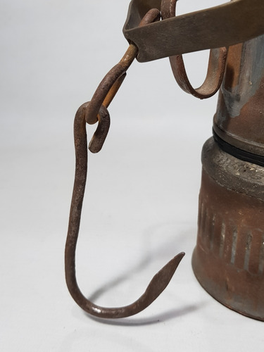 Imagen 6 de 8 de Antiguo Farol Metal Hecho En Usa Mag 59200