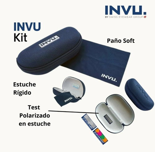 Imagen 2 de 6 de Lentes De Sol. Gafas Invu B2219 Ultra Polarizados Uv400