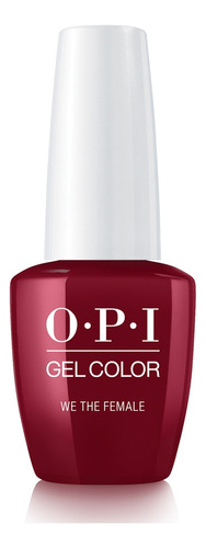 Opi Esmalte Gel Color We The Female Color Rojo