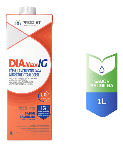 Diamax Ig Prodiet - Caixa Com 12 Litros