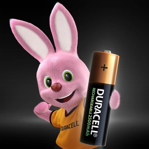 Pila Recargable Duracell Tamaño Aa 4 Unidades 25 Mah