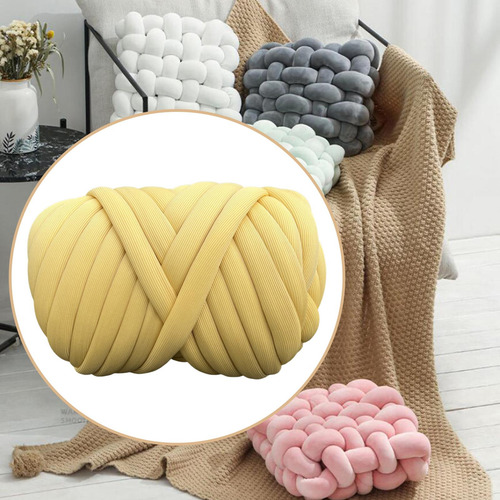Hilo De Ganchillo De 250g Para Manualidades Amarillo