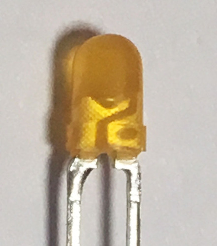 Led 3mm Difuso/naranja -bolsa De 100
