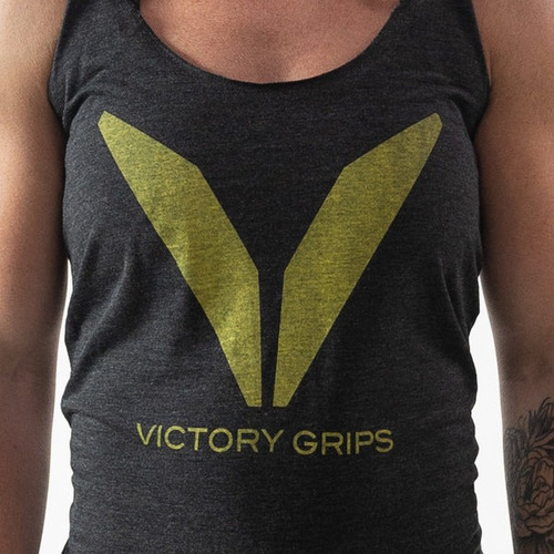 Musculosa Victory Grips Mujer - Women's Yellow Gym Crossfit