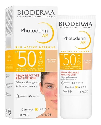 Bioderma Photoderm Ar Spf 50+ 30ml Natural