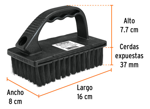 Cepillo Para Pintor, Multiusos Con Cerdas Sintéticas, Truper