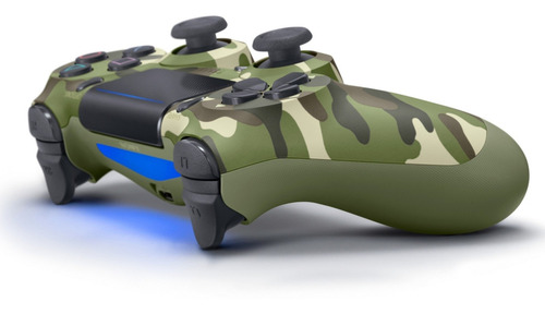 Imagen 4 de 4 de Joystick inalámbrico Sony PlayStation Dualshock 4 ps4 green camouflage