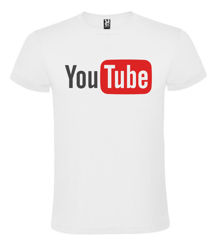 Camiseta Blanca Youtube