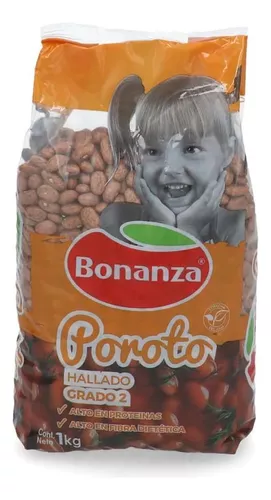 Poroto Hallado Bonanza 1kg(5 Unidad)super | Cuotas sin interés