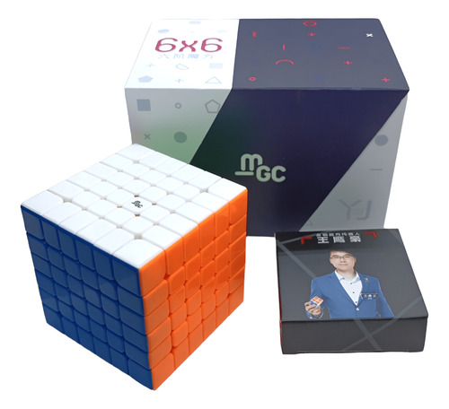Cubo Original Yj Mgc 6x6 Magnetico Profesional