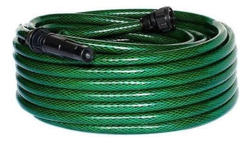 Mangueira Trançada 20m Slim Verde Engate/esguicho Force Line