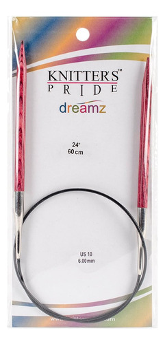 Dreamz - Agujas Circulares Fijas (10 X 6 Mm, 61 Cm)