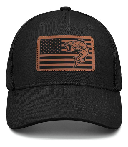 Sombrero De Pesca Con Bandera Americana, Gorra Para Exterior