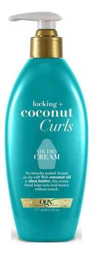 Ogx Coconut Curls - Crema Seca Al Aire, Bomba De 6 Onzas (6.