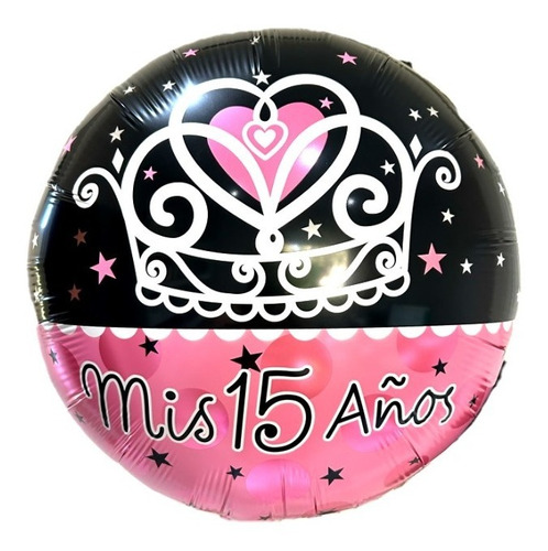 Globo Mis 15 Años 18'' - Pack X 10 Uni (633681)