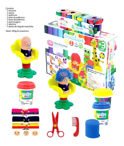 Imagem 6 de 6 de Massinha De Modelar/ Massinha/salão Divertido