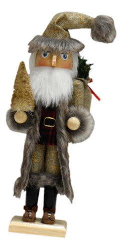 Muñeca Navideña De Madera Para Decoración Navideña Para