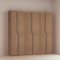 Comprar Ropero 6 Puertas Dallas, Puertas Batientes - Ártico