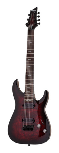 Schecter Omen Elite-7 Beb Guitarra Eléctrica Sólida Black C
