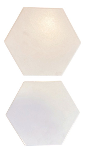 Ceramicas Pared- Blanco Mate  Hexagonal Ceramicarte=)