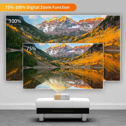 Mini Tv Portátil Projetor 4k