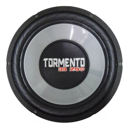 Alto Falante Sub Woofer Tormento 12 Pol Drunbass 250wrms 4+4