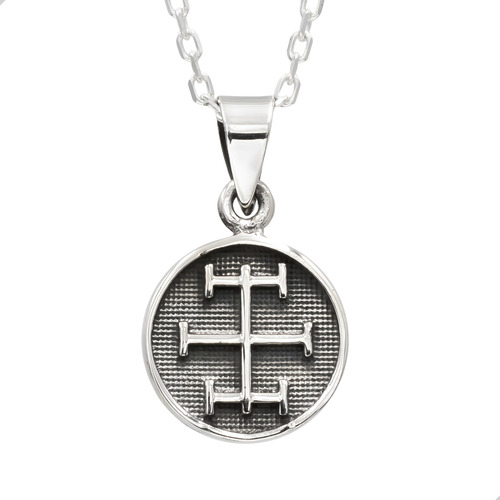Colgante Runa Vikinga Concentración Plata Fina 925 | N50