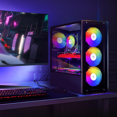 Computadora De Escritorio Para Juegos -negro