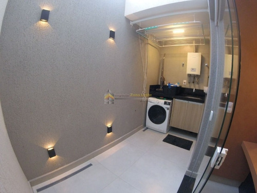 Imagem 12 de 30 de Excepcional Sobrado Em Condomínio Fechado Para Venda No Bairro Vila Santana, 02 Dorm, 02 Suíte, 02 Vagas, 100 M Com Acabamento Primeira Linha,todo Mobiliado - 5071