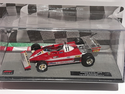 Formula 1, Ferrari 312 T3, Scheckter #11. Temporada 1979.