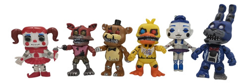 Combo 6 Figuras Five Nights At Freddy's- Sister Location