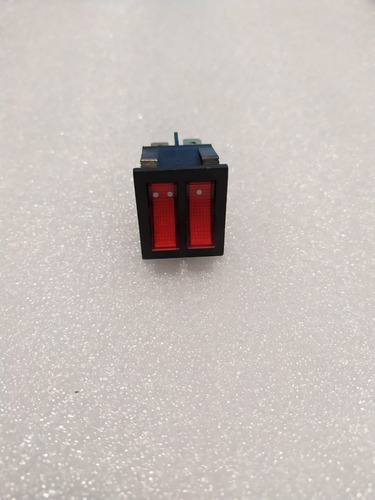 Tecla Llave Interruptor Doble C/luz Para Radiador De Aceite
