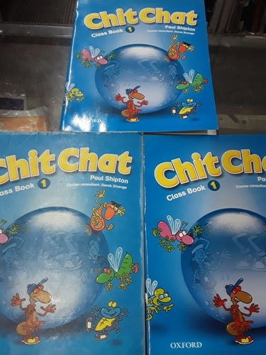 Chit Chat 1 Class Book Lote X 2 Libros Nuevo Y Usado 