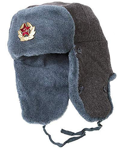 Ushanka-hat Ejército Ruso Ushanka Auténtico Sombrero De Invi