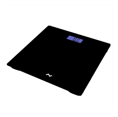 Balanza Digital Baño Personal 180kg Vidrio Electronica Color Negro