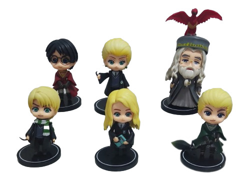 Figuras De Colección Harry Potter 10cm (juego 6und)