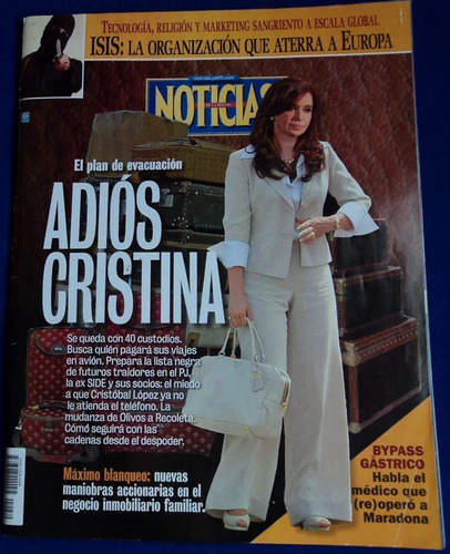 Revista Noticias Nº2030 - Nov 2015 Cristina - Maradona