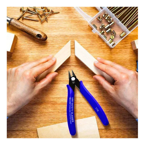 [ Kit 5 Alicates Corte Rente Diagonal De Precisão